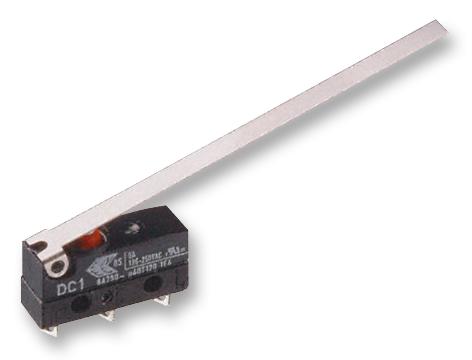 Zf Dc1C-A1Ld Microswitch, Spdt, Long Lever