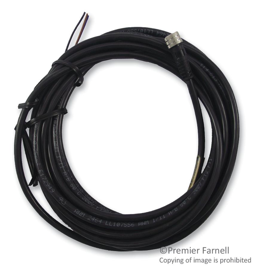 Molex 403000E02M050 Lead, M8, 3Way, 5M, Pvc