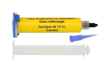 Cif F42202 Flux, No Clean Gel, Syringe, 10Cc