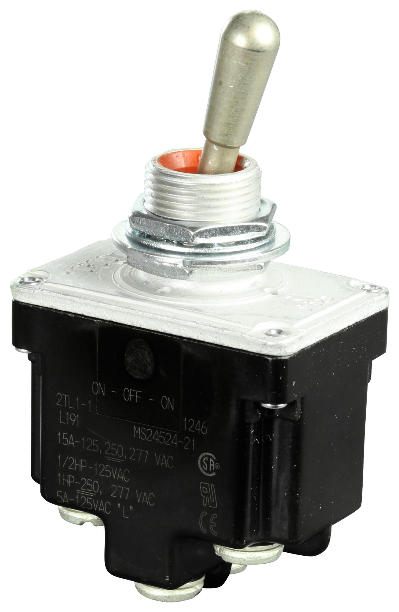 Honeywell 2Tl1-1 Toggle Switch, Dtdt