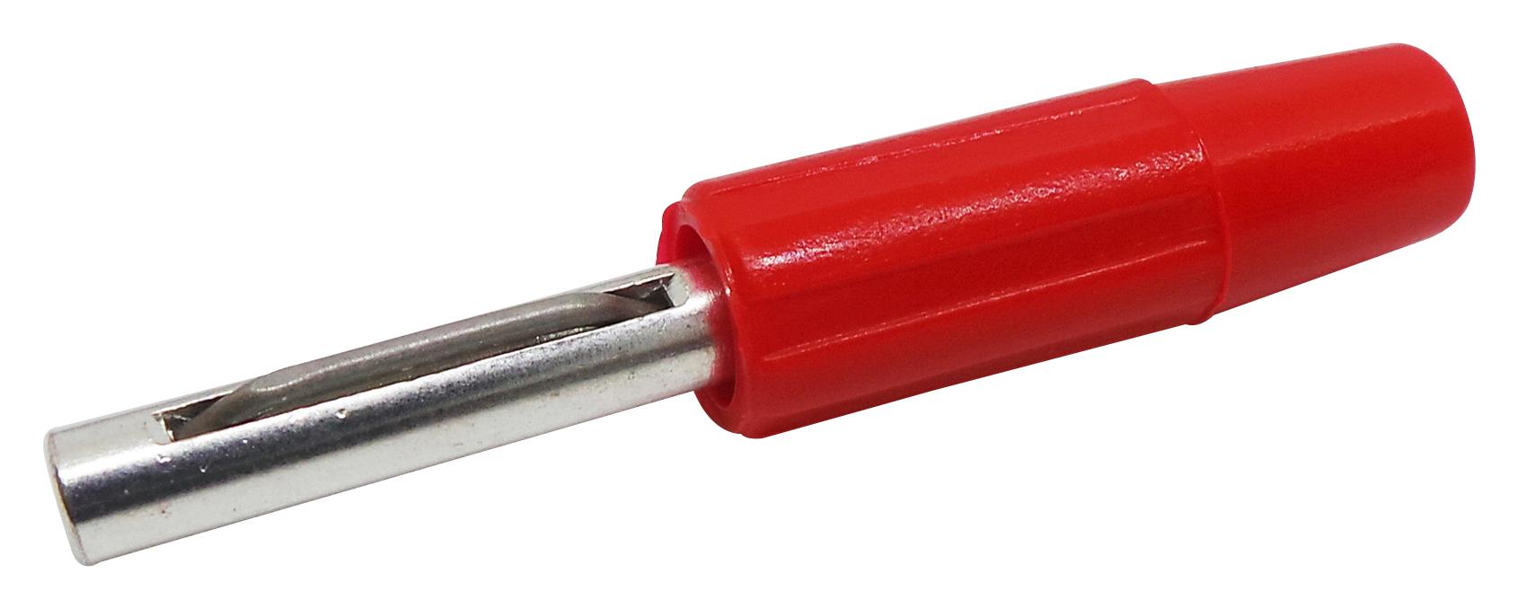 Deltron Components 550-0500 Banana Socket, 10A, 4Mm, Cable, Red