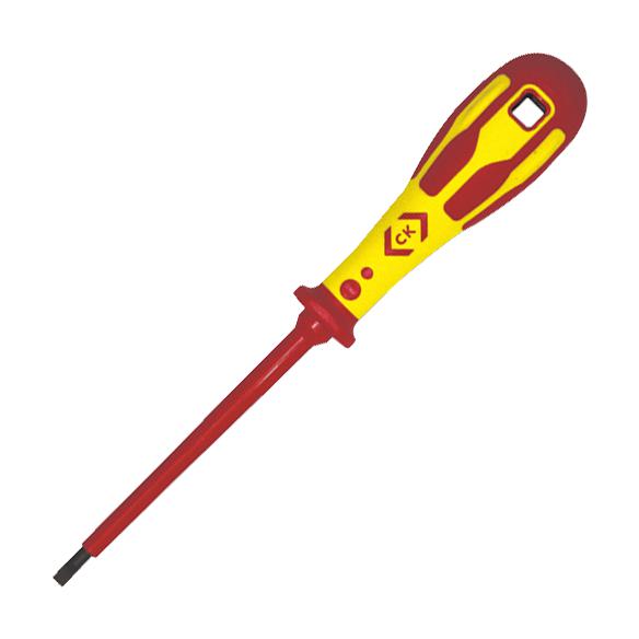 Ck Tools T49144-025 Screwdriver Vde Slotted 2, 5X75 Mm