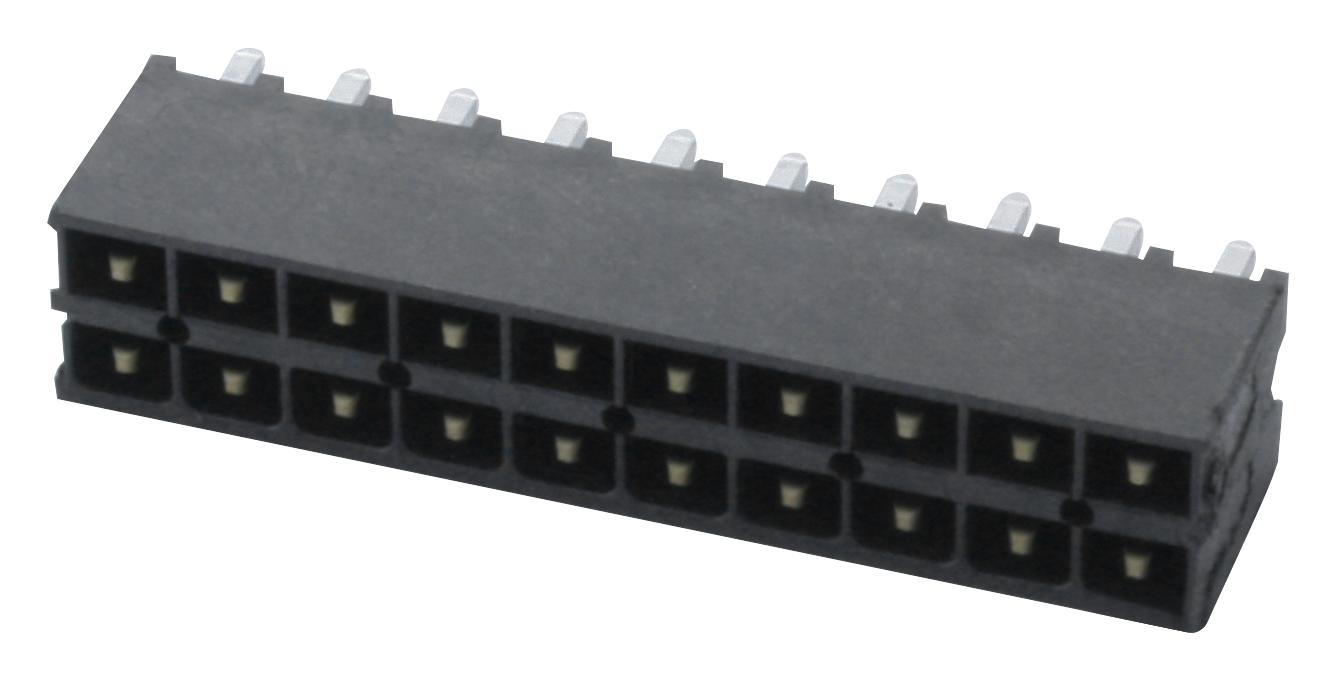 Samtec Ipt1-110-01-S-D Header, 2.54Mm, 20Way