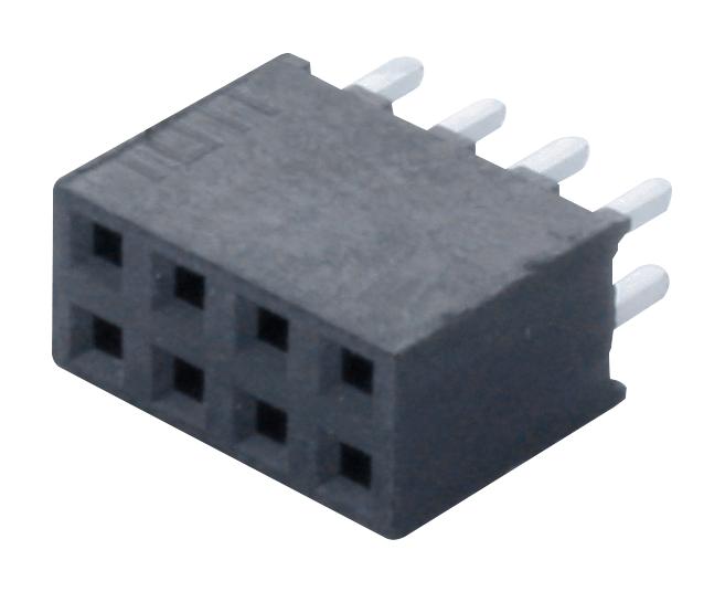 Samtec Sqt-104-01-L-D Receptacle, 2Mm, Vert, 8Way