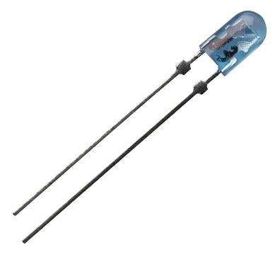 Broadcom Hlmp-Ab65-Tw0Dd Led, 5Mm, Ingan, 30X70Deg, Blue.