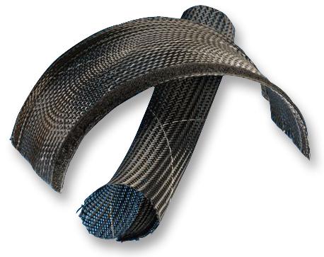 Alpha Wire Del-Zgrp2In Bk007 Sleeving, Braid, Blk, 38.1Mm, 15.2M