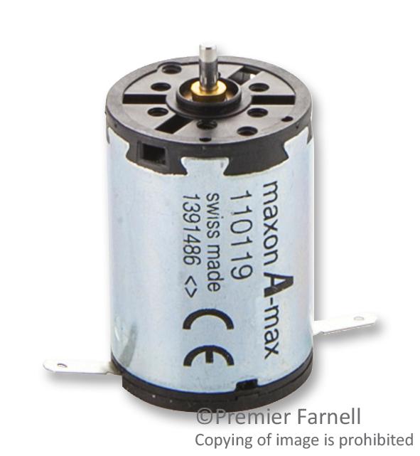 Maxon Motor 110119 Motor, 22Mm, 9Vdc