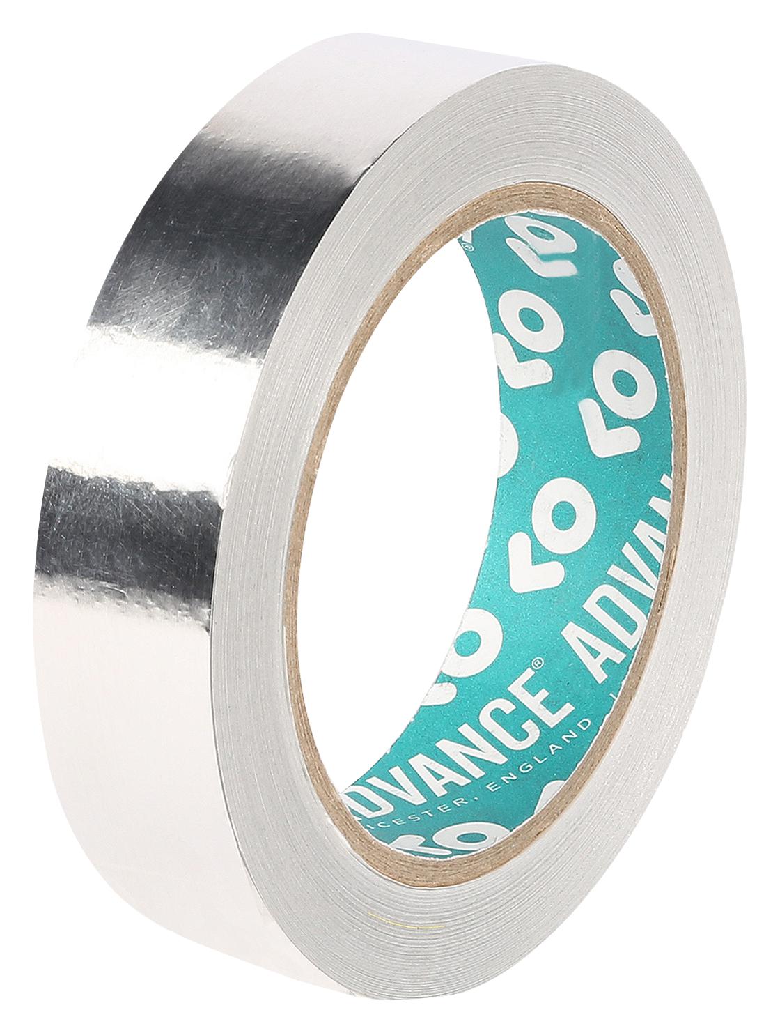 Advance Tapes At521 Silver 33M X 25Mm Tape, Aluminium Foil, 33M X 25Mm