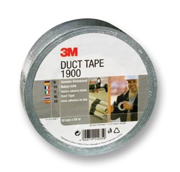 3M 1900 Duct Tape, Pe Film, 54.9M X 47.75Mm