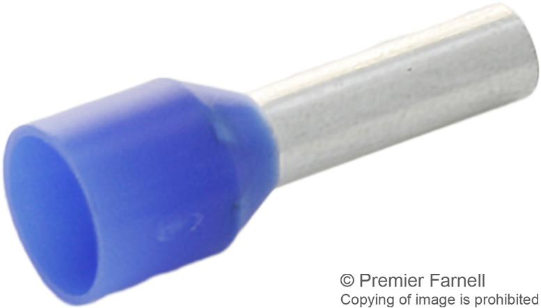 Amp - Te Connectivity 1-966067-6 Ferrule, Awg13.5, Blue