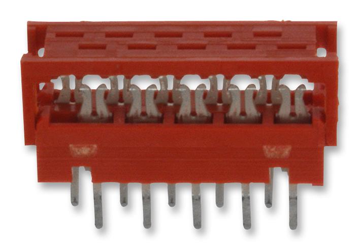 Amp - Te Connectivity 1-215570-0 Connector, 10Way, Awg28, 1.27