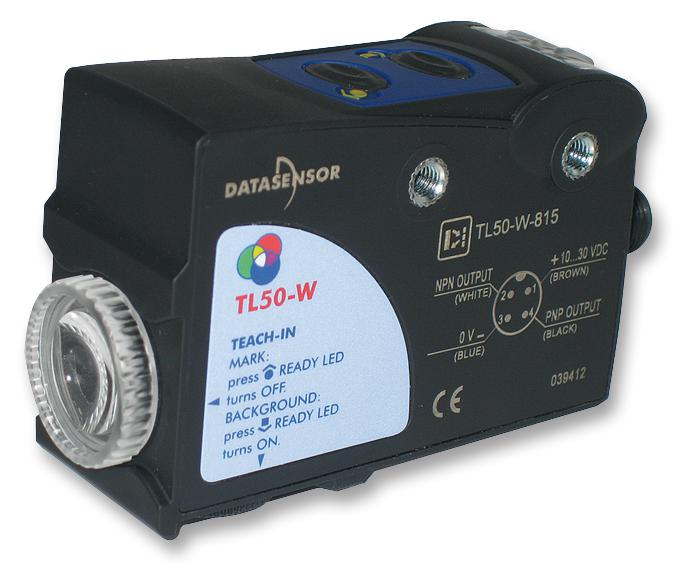 Datasensor Tl50-W-815 Sensor, Contrast, Rgb Emission