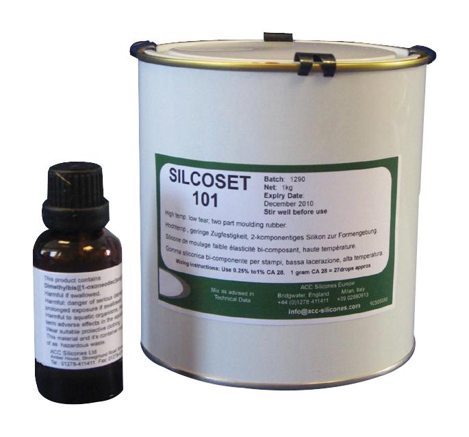 Cht Silcoset 101, 1.01Kg Encapsulant Silicone High Temp 1Kg