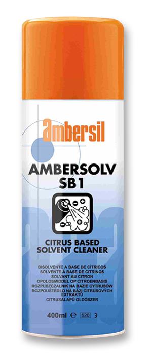 Ambersil Ambersolv Sb1, 400Ml Cleaner, Aerosol, 400Ml