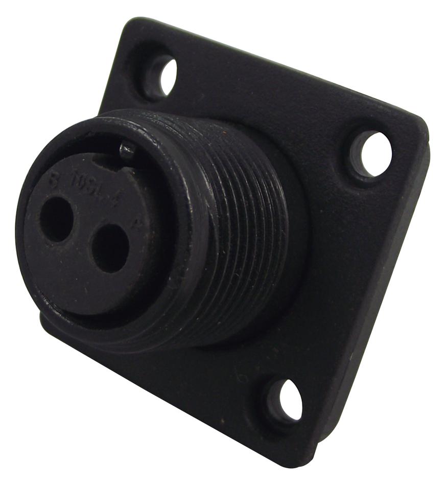 Harwin C90-3102R10Sl-4S Socket, Chassis, 2Way