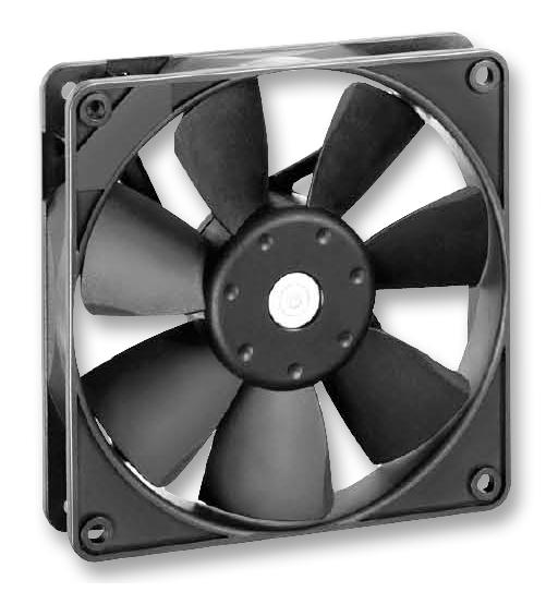 Ebm-Papst 4412Fgl Fan, 119X119X25Mm, 12V Dc