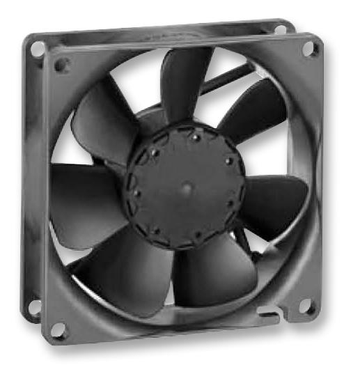 Ebm-Papst 8412N Fan, 80X80X25Mm, 12V Dc