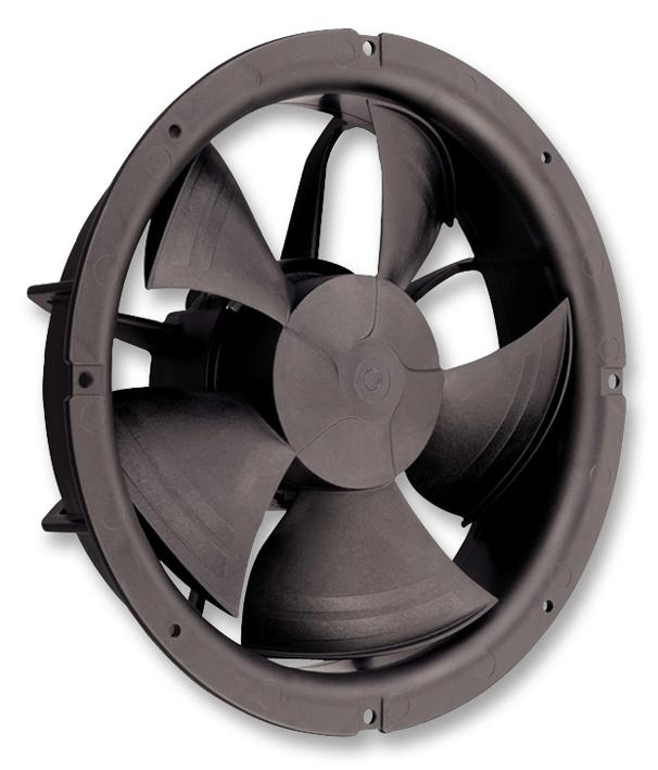 Ebm-Papst W1G200-Ec87-20 Fan, Ec, 200Mm, 230Vac, 500M3/h, 41Dba