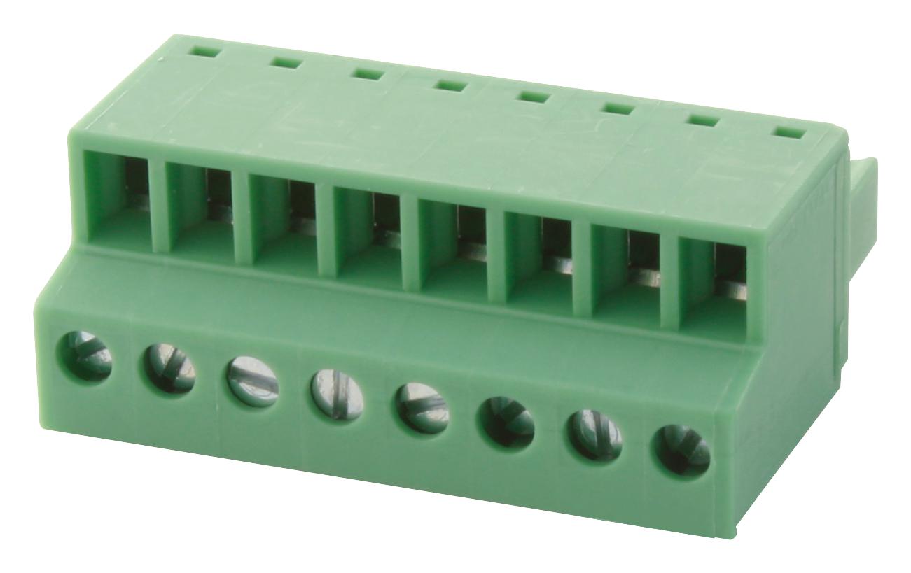 Phoenix Contact 1850725 Terminal Block, Pluggable, 8Pos, 16Awg