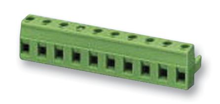 Phoenix Contact 1767083 Terminal Block, Pluggable, 10Pos, 12Awg