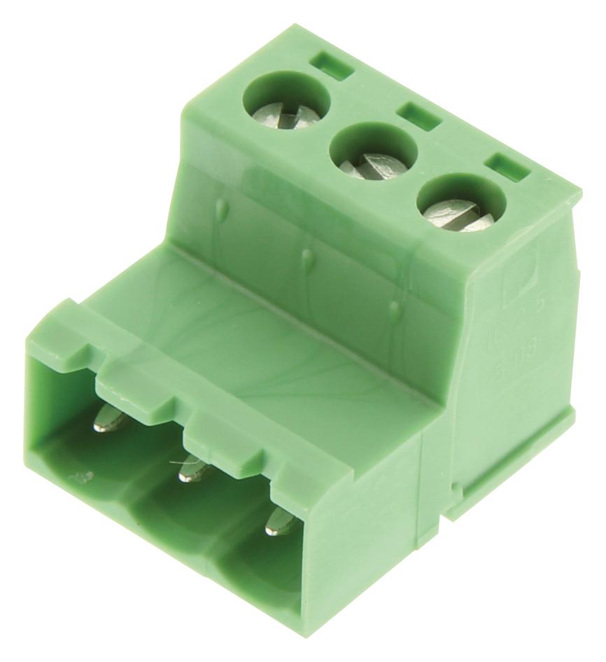 Phoenix Contact 1786187 Terminal Block, Pluggable, 3Pos, 12Awg