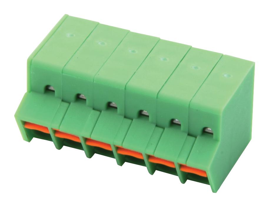 Phoenix Contact 1752146 Terminal Block, Wire To Brd, 6Pos, 16Awg