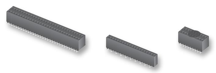 Samtec Rsm-103-02-L-S . Conn, Rcpt, 3Pos, 1Row, 1.27Mm