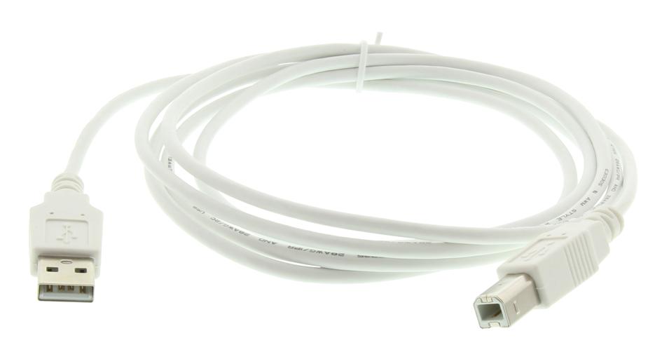 Multicomp Pro Spc4799 Usb Cable Assembly,a To B,2M