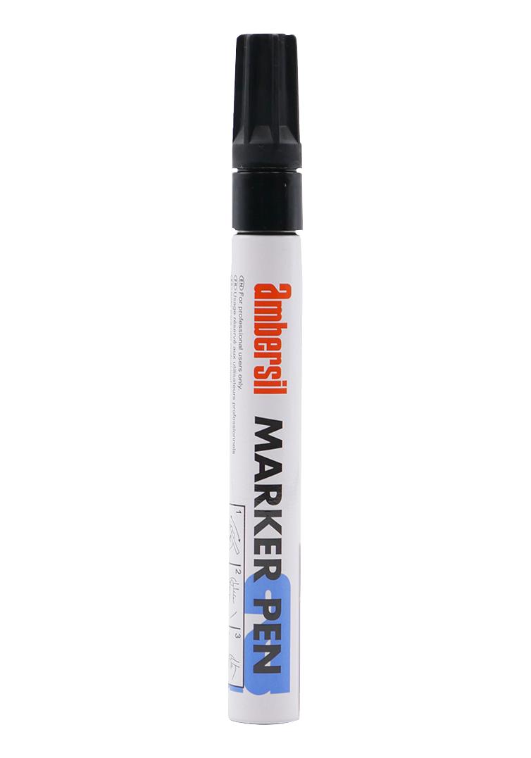 Ambersil Marker Pen Black, 3Mm Coating, Paint, Pen, Black, 0.0215G