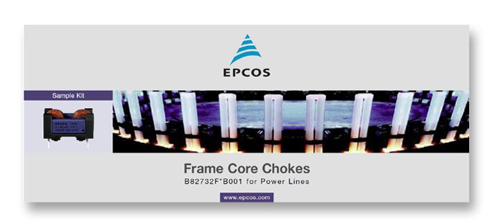 Epcos B82732X1 Kit, Chokes, Frame Core, B82732