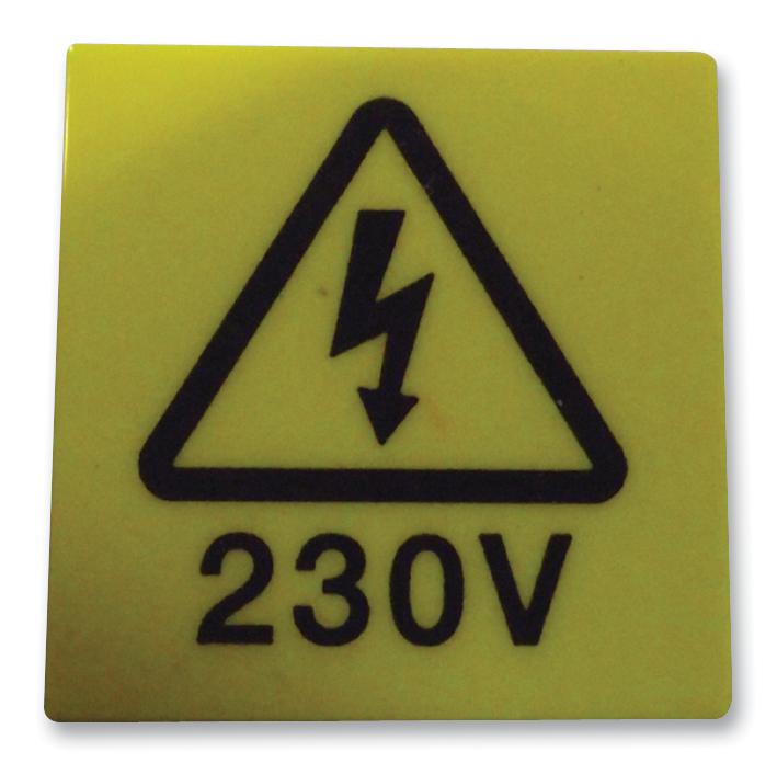 Multicomp Pro Mp009773 Pre Printed Label, Vinyl, 19 X 19Mm/pk50