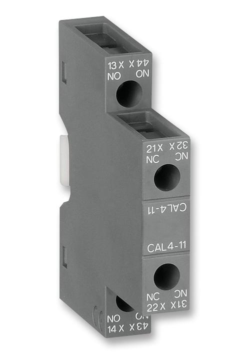 Abb Cal4-11 Contact Blck,aux,side,1No+1Nc