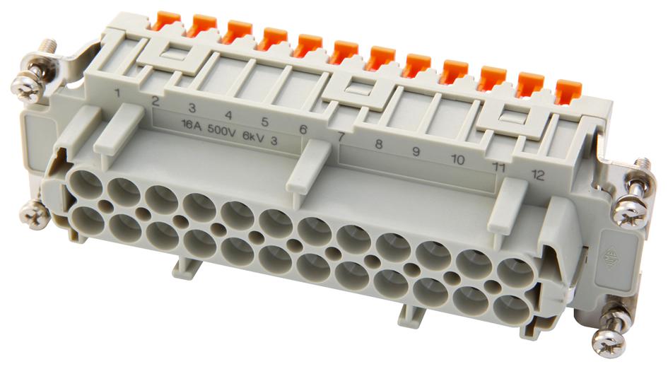 Ilme Cshf24 Insert, Female, 24P+E, 16A, 500V