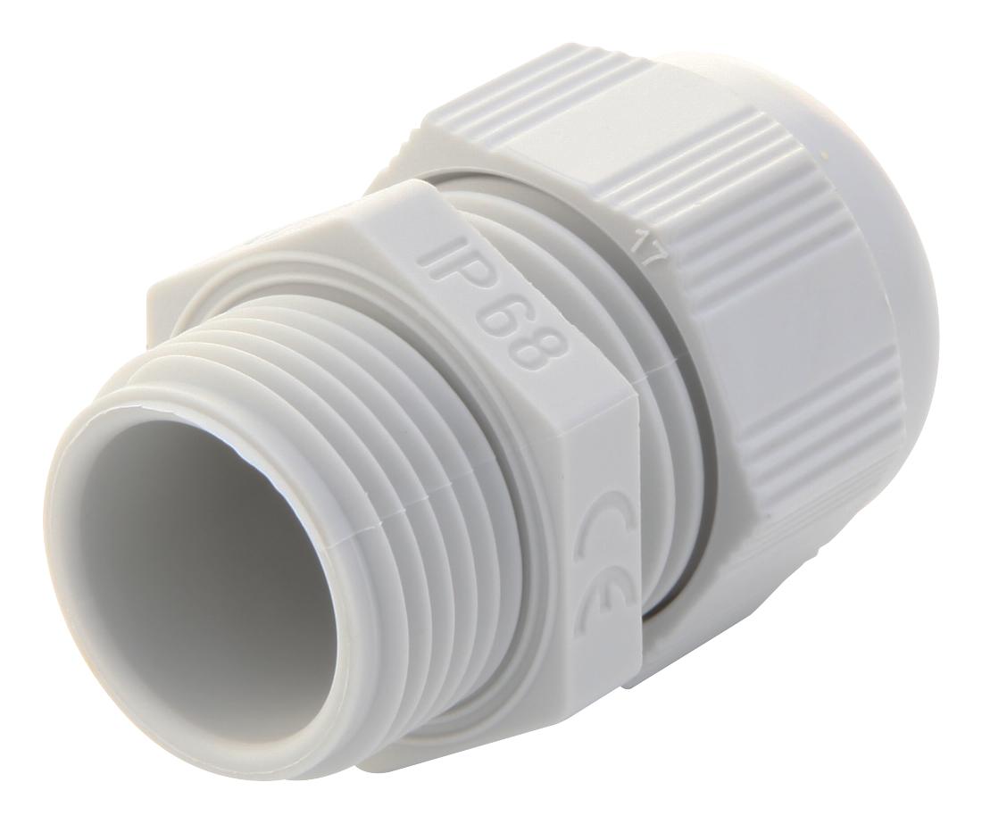 Ilme Asm20I Cable Gland, Ip68, 5-12.5Mm, Grey