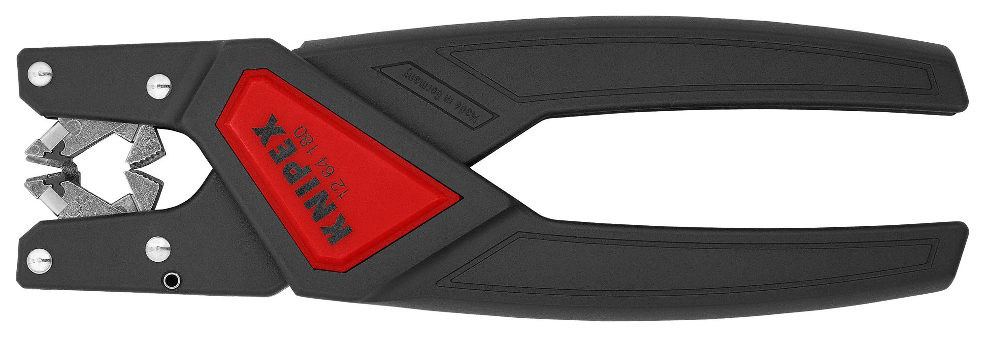 Knipex 12 64 180 Flat Cable Stripper, Self-Adjusting