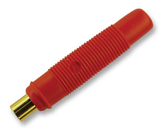 Hirschmann Test And Measurement 931804701 Socket, 4Mm, Red, 5Pk, Kleps 3