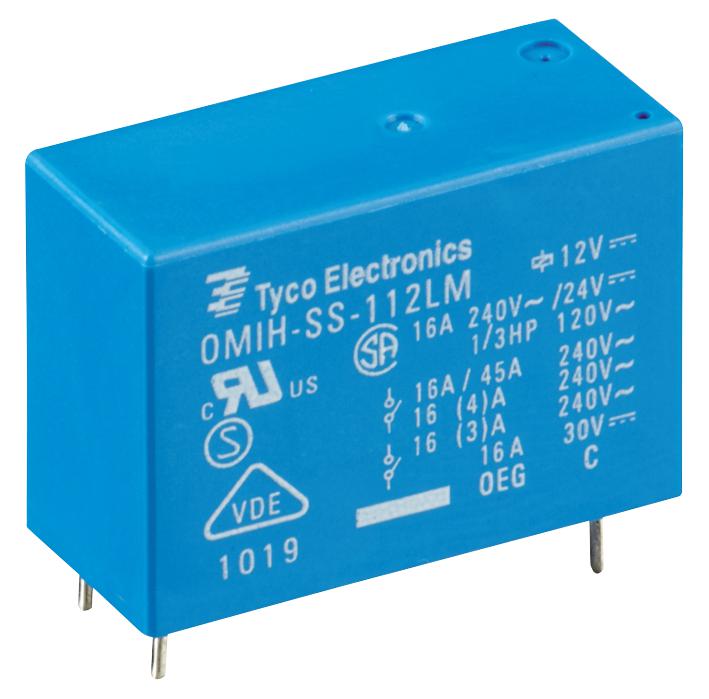 Te Connectivity / Partner Stock 1-1461373-1 Power Relay, Spdt, 250Vac, 30Vdc, 16A