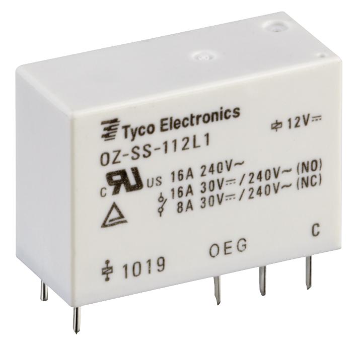 Oeg - Te Connectivity Oz-Ss-109Lf,000 Relay, Spdt, 240Vac, 24Vdc, 16A