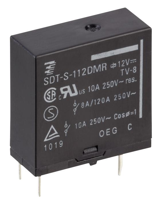 Te Connectivity / Partner Stock 1461056-6 Power Relay, Spst-No, 250Vac, 30Vdc, 10A