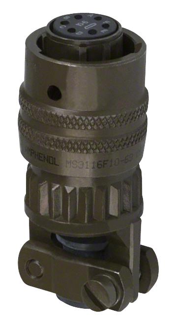 Amphenol Industrial Ms3111J14-18Sx Circular, Size 14, 19Way, Skt