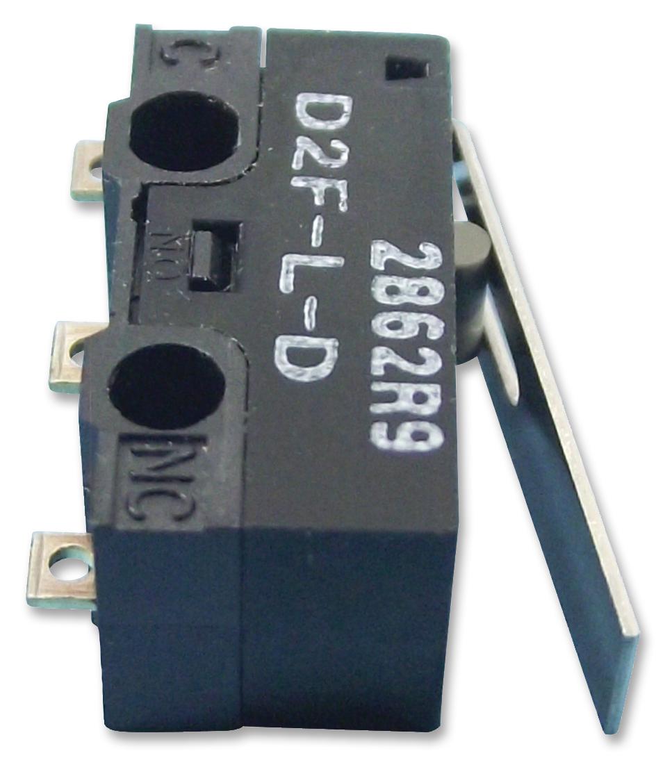 Omron Electronic Components D2Fld Microswitch, Hinge Lever, 3A, Solder