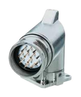 Weidmuller Saie-M23-S-W Connector Housing, Angled, M23