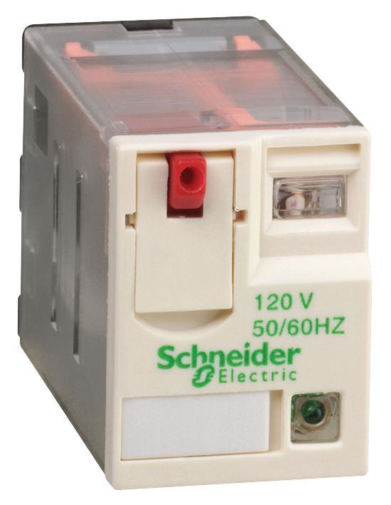 Schneider Electric Rxm4Ab2F7 Relay, 4Pdt, 250Vac, 6A