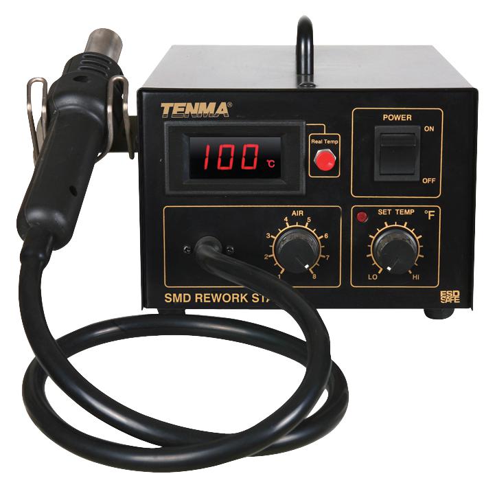 Tenma 21-10125 Uk Hot Air Station, 550W, 220V, Uk Plug