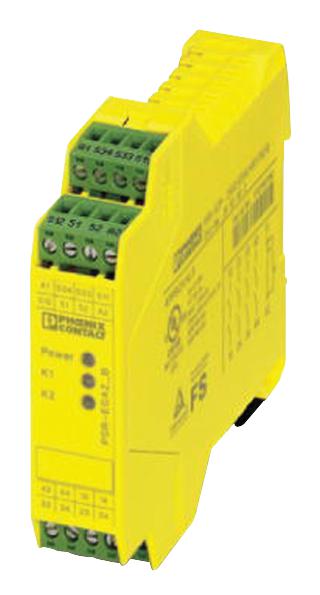 Phoenix Contact 2963802 Relay, Safety, 4No, 1Nc, 250V, 6A