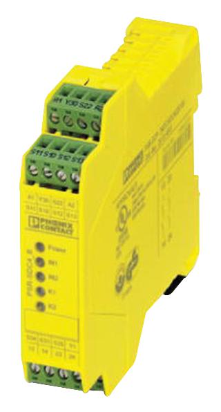 Phoenix Contact 2981499 Relay, Safety, Dpst-No, 250V, 6A