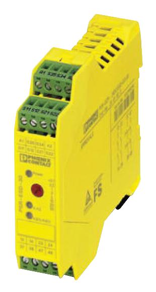 Phoenix Contact 2981800 Relay, Safety, Dpst-No, 250V, 6A