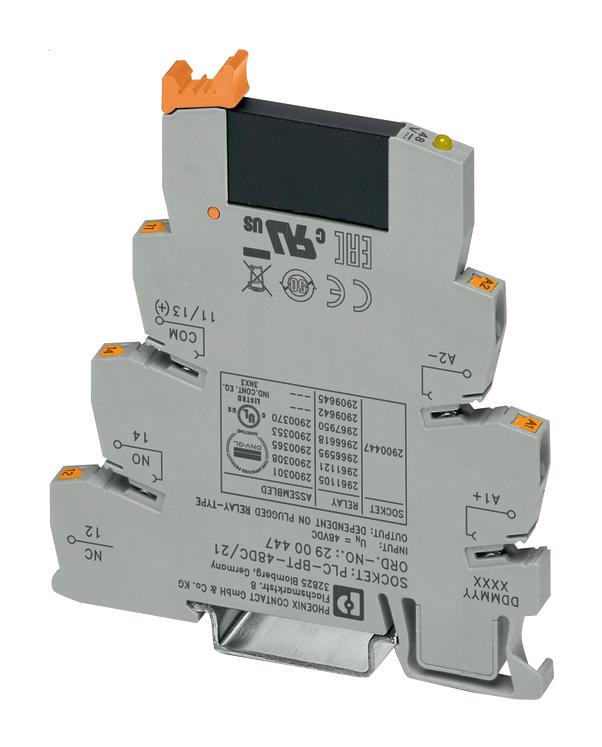 Phoenix Contact 2900353 Plc Optocoupler, D/rail, 48Dc/48Dc