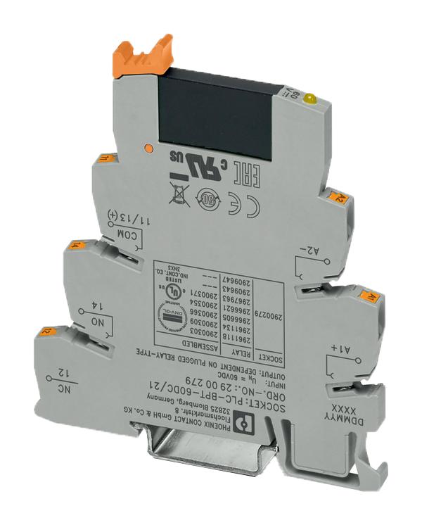 Phoenix Contact 2900371 Plc Optocoupler, D/rail, 60Dc/230Ac