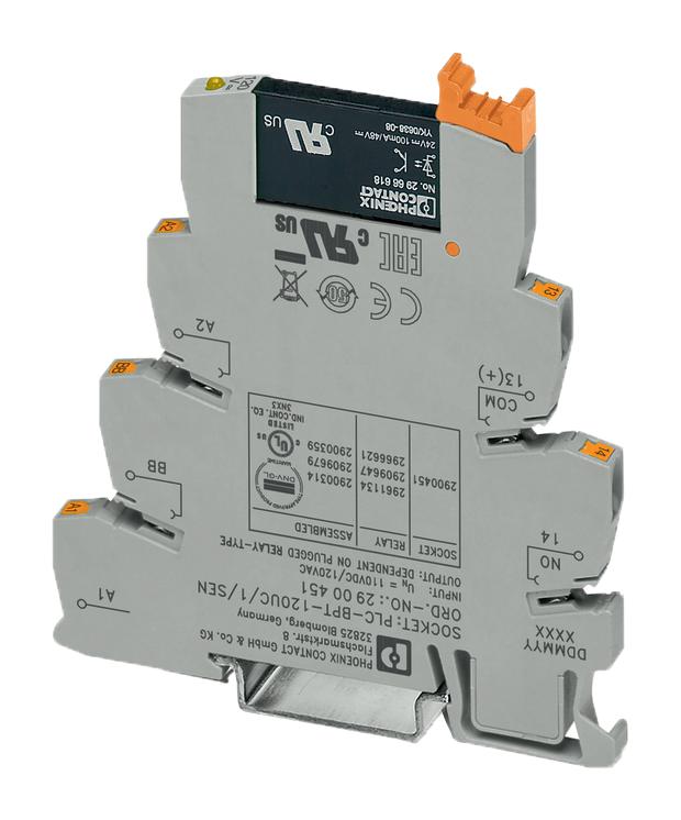 Phoenix Contact 2900359 Plc Optocoupler, D/rail, 120Uc/48Dc